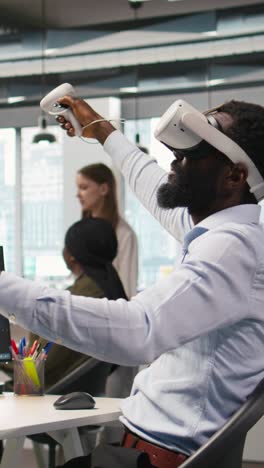 vertical video admin using virtual reality tech, automating repetitive tasks with ai