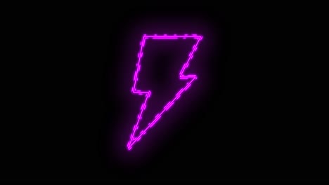 neon purple disco thunderbolts