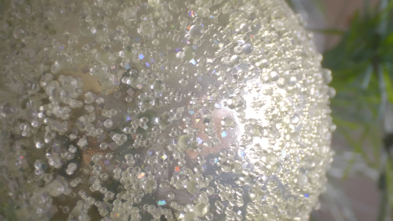 크리스마스 트리 장식, 컬러 영역의 세부 샷