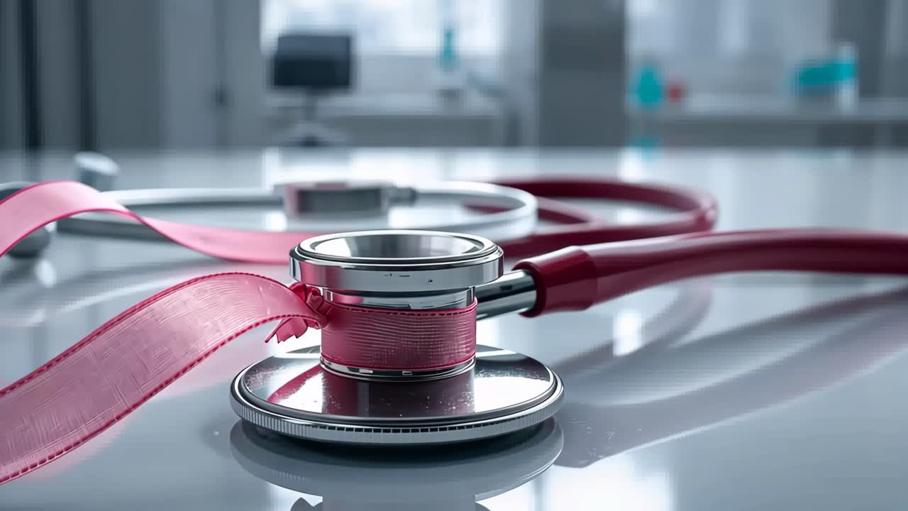 Stethoscope on a Table