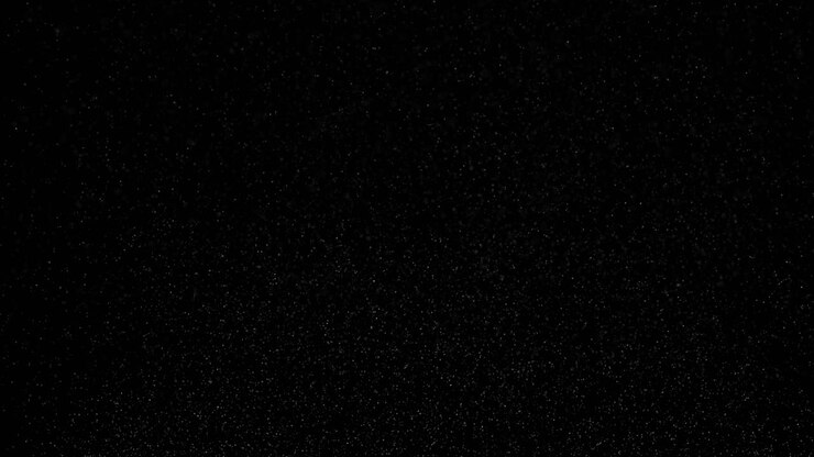 Abstract Black Background with Dust Particles