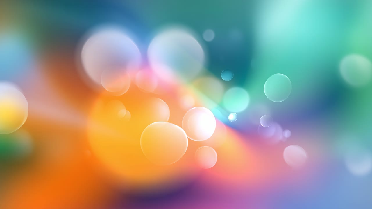 Fargerik, abstrakt bokeh-bakgrunnsdesign