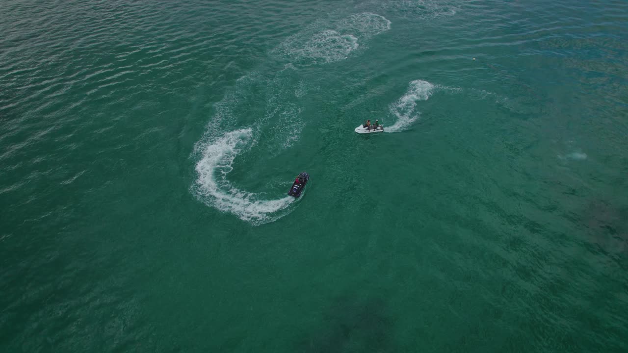 Jetskiing on the coast of the Indian Ocean in Nungwi, Zanzibar