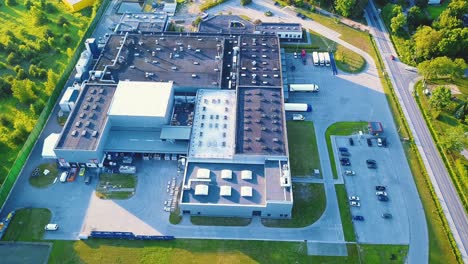 Aerial-view-of-goods-warehouse