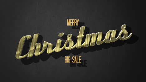 Retro-Merry-Christmas-and-Big-Sale-text-set-on-a-black-grunge-texture