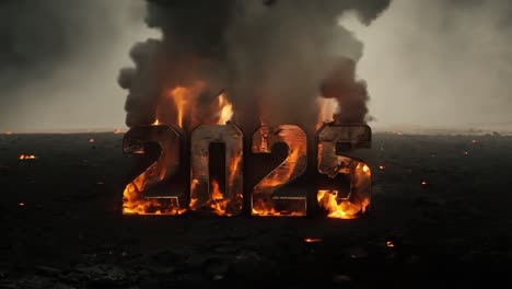 불타는 2025: 불타는 종말 또는 희망적인 새로운 시작?