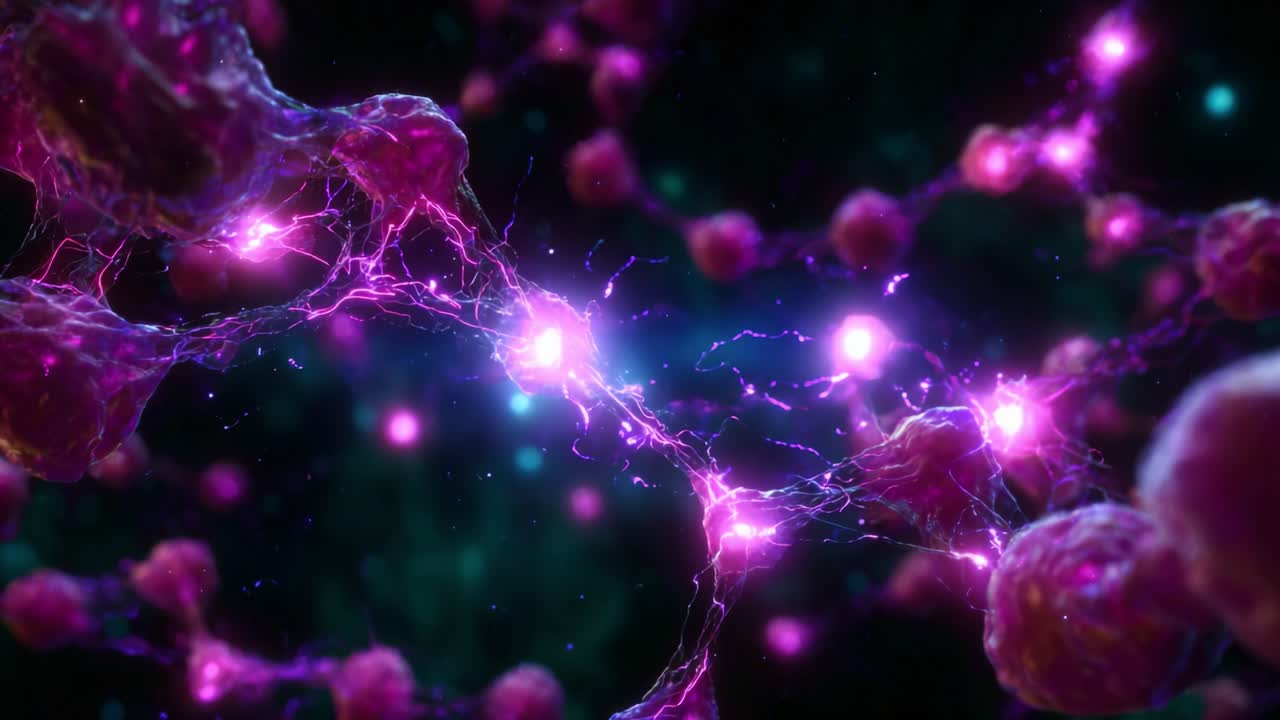 A Stunning Visualization of Neural Connections and Activity Illuminating the Complexity of Biological Networks Through Vibrant Colors and Intricate Patterns