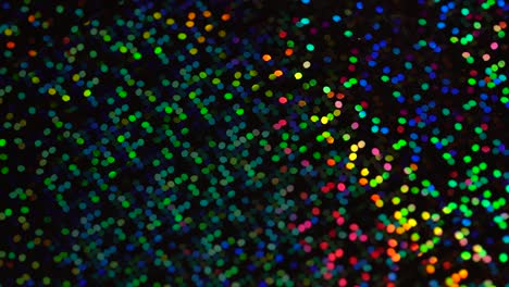 Hologram circles. Abstract multicolored mosaic lights