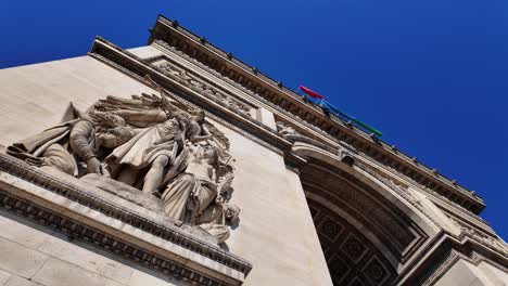 arc de triomphe in paris, france