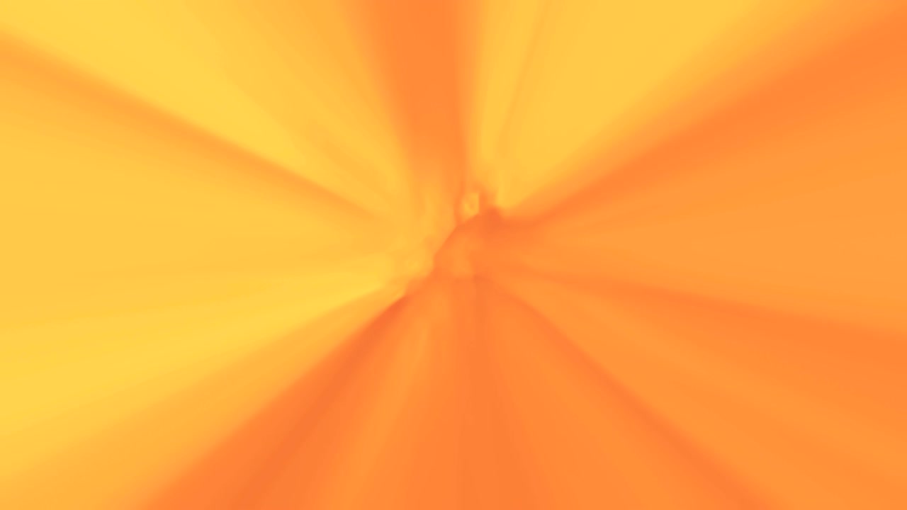 abstract light rays motion colorful background loop orange
