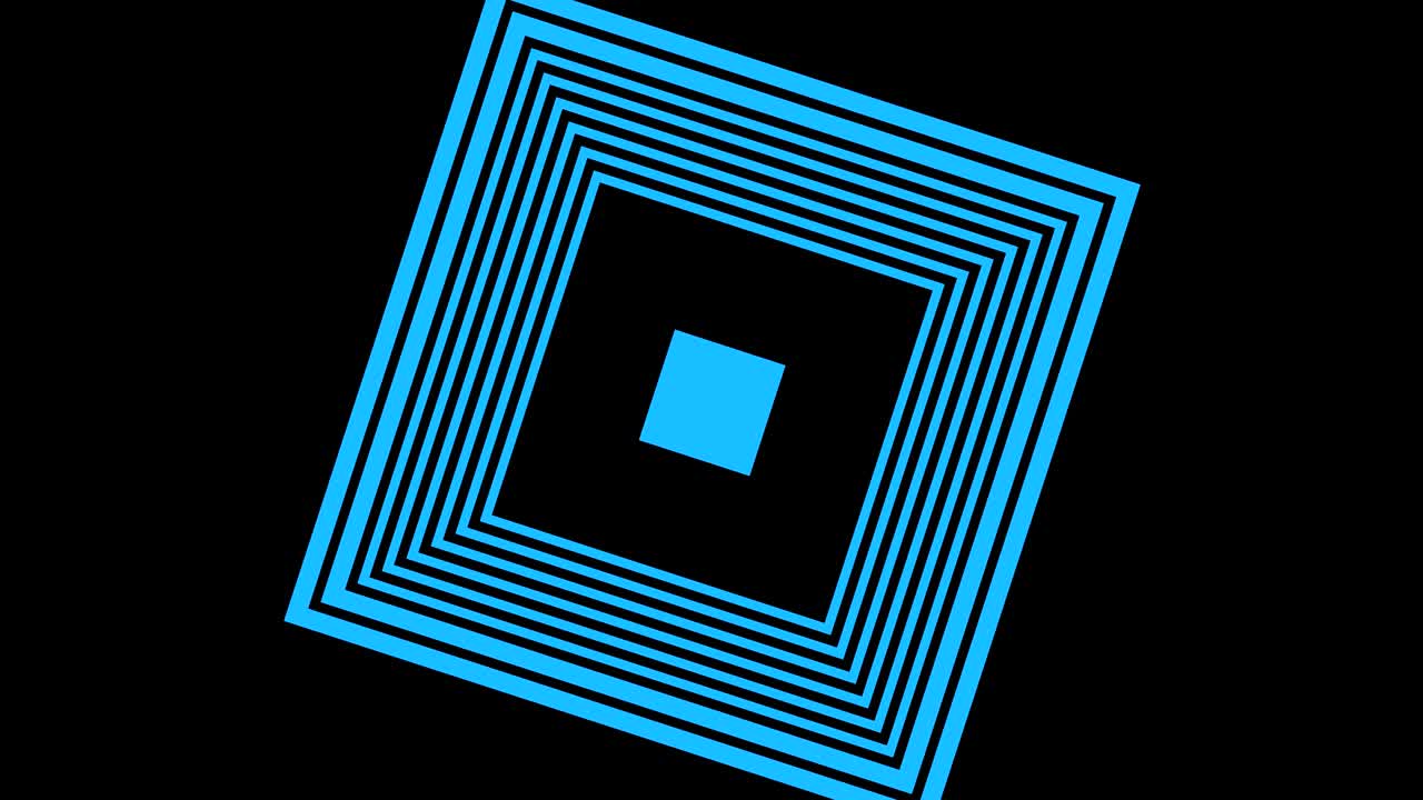 4k 비디오 모델 스트로보스코픽 및 최면 효과, 16:9 비디오 형식