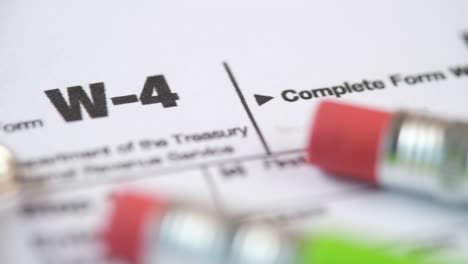 formulario de impuestos de los estados unidos w-4 certificado de retención del empleado