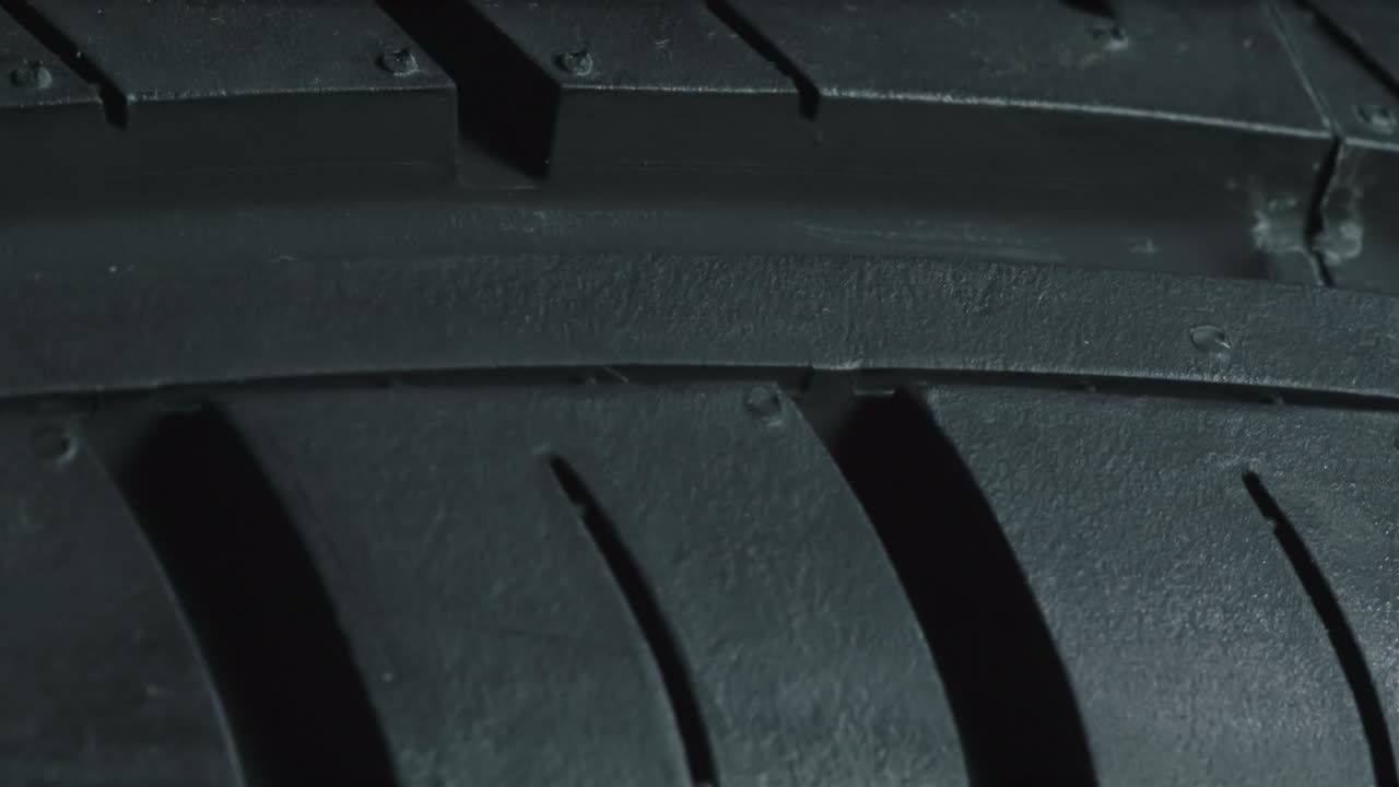 patrón contrastante de la banda de rodadura de la rueda