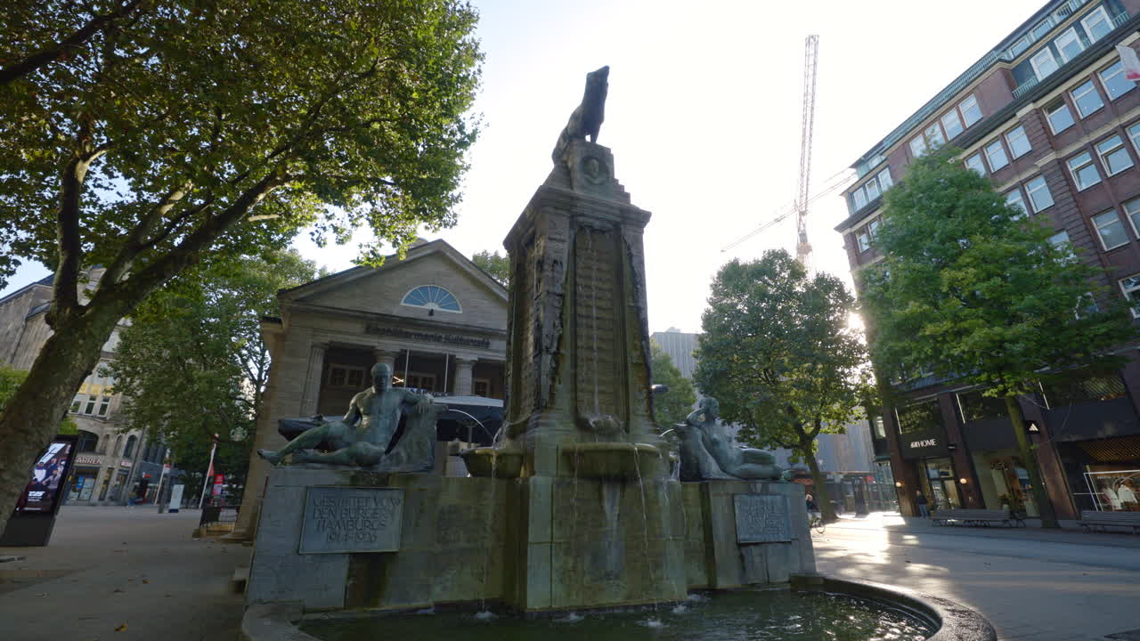 Monument in Hamburg, Germany