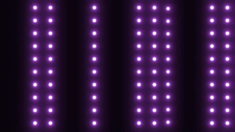 luces púrpuras del escenario