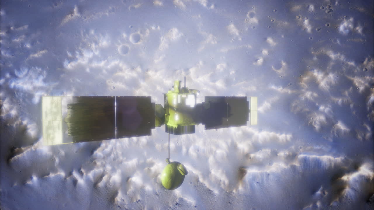Global surveyor captures detailed images of extraterrestrial landscapes