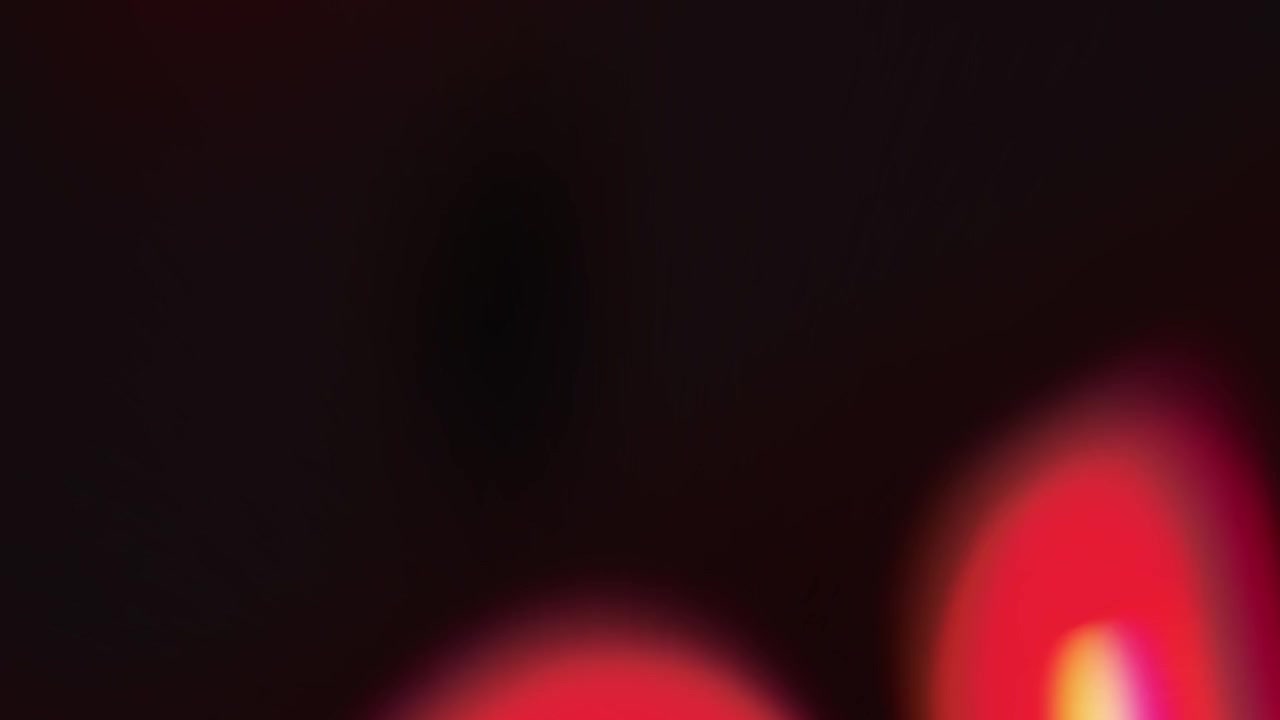 Dynamiske farverige lyslækager og bokeh-effekt