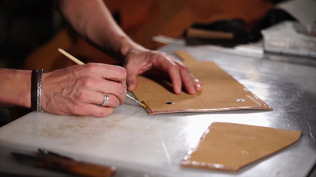 Leather Crafting Process