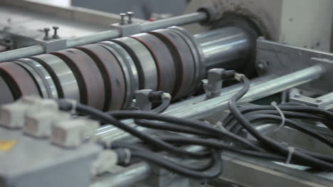 Factory manufacturing equipment. Manufacturing machine. Industry production