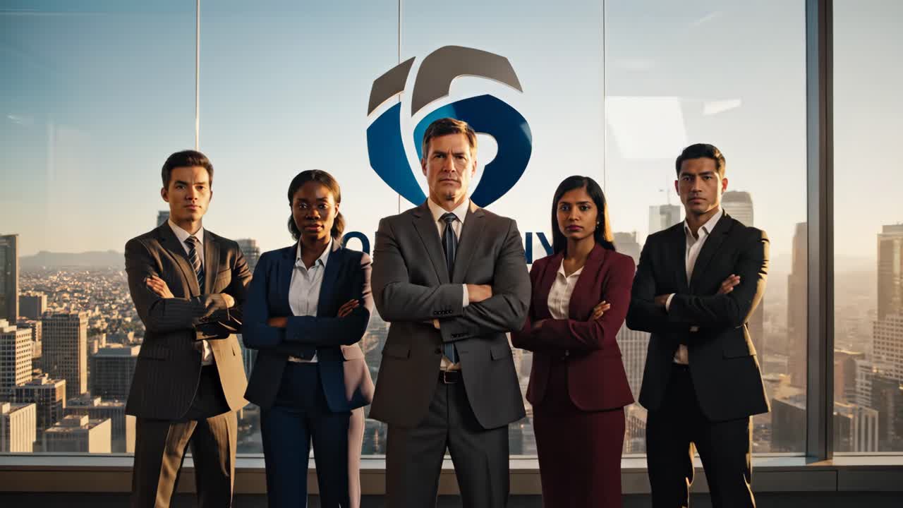 현대 사무실에서 다양한 비즈니스 팀