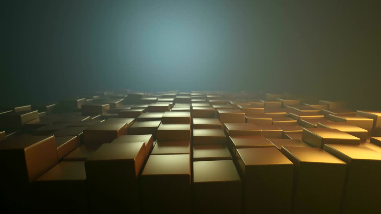 el fondo cúbico abstracto de 4k.