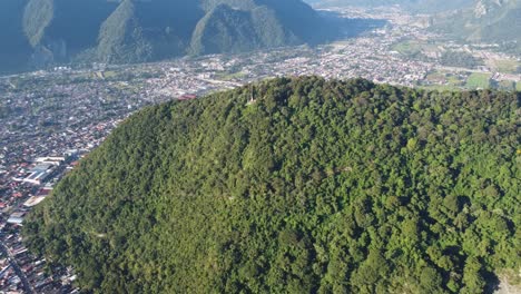 vista del despegue al amanecer en orizaba veracruz mexico