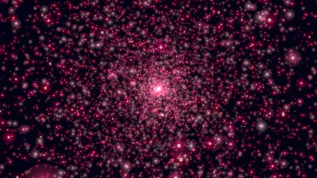 Vibrant and dynamic a close-up of a colorful star field