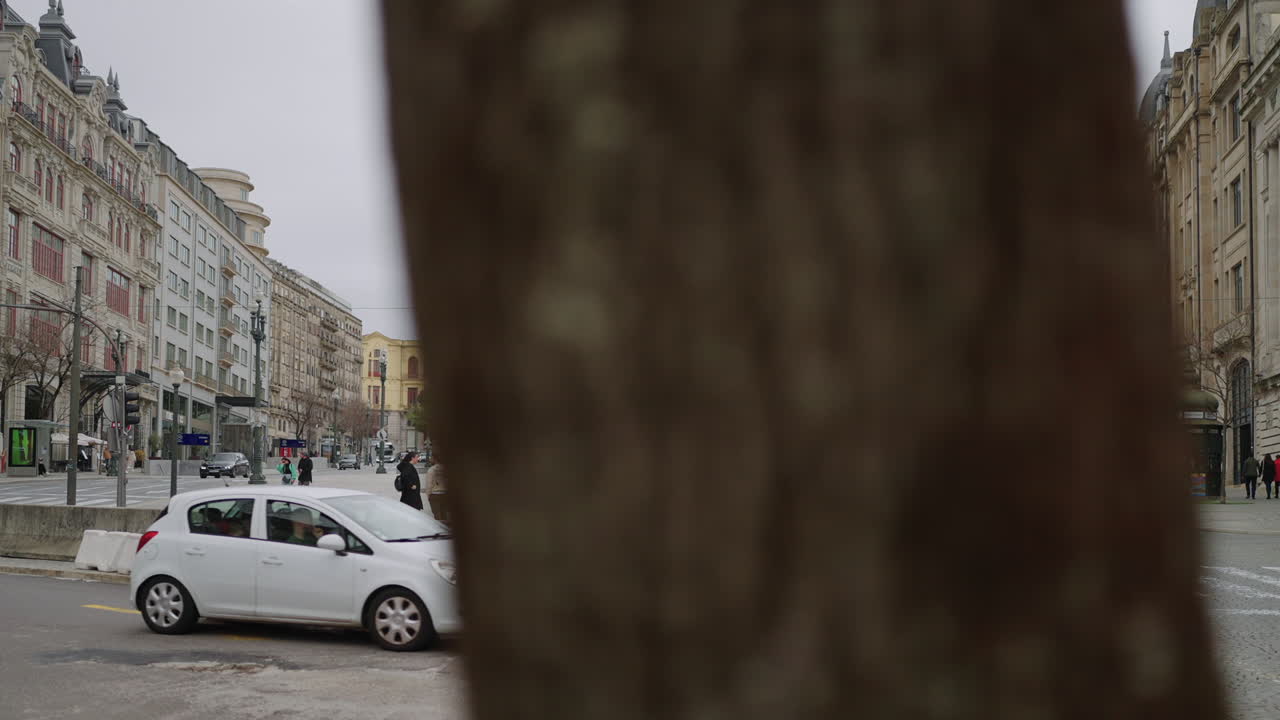 городская площадь в европейском городе