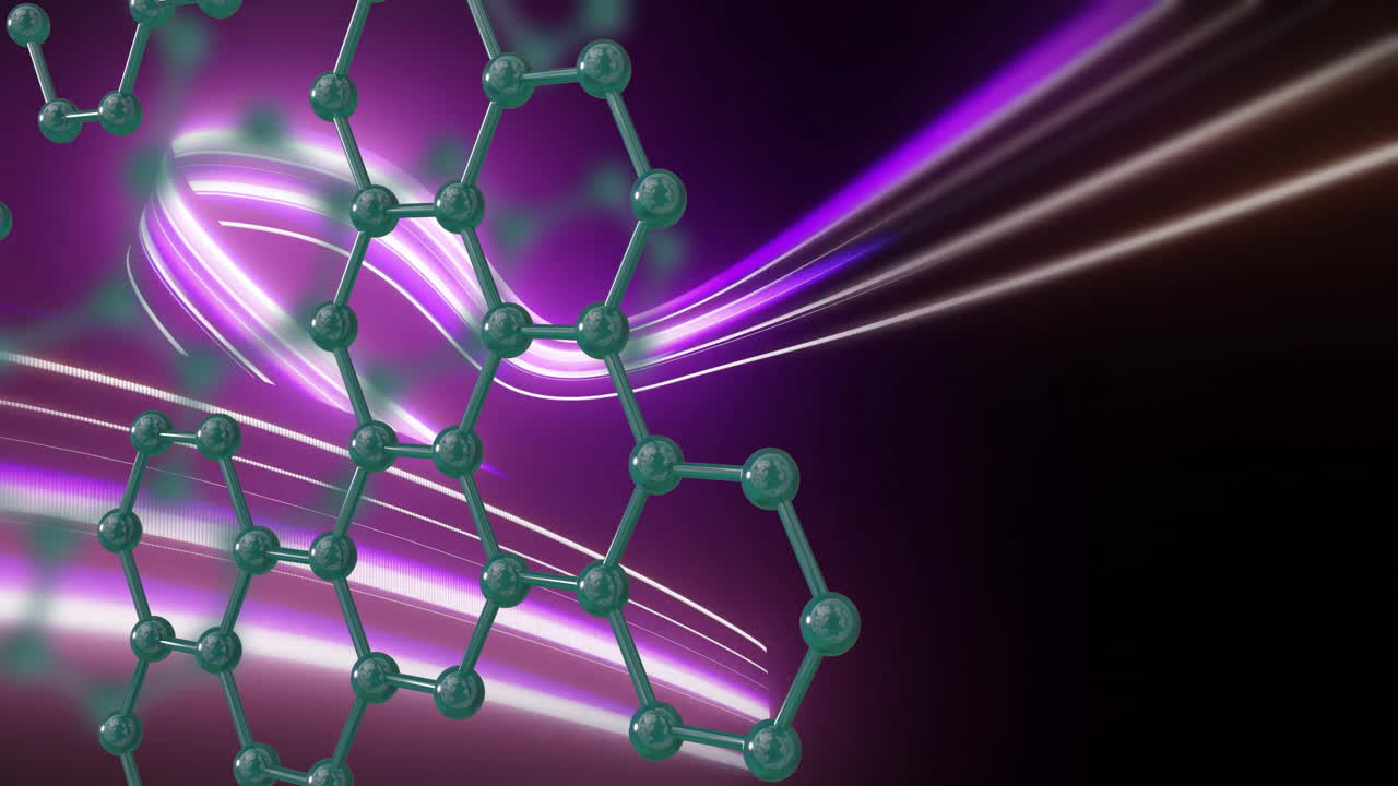 분자 구조와 광파, 과학적 애니메이션