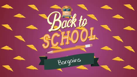 Animation-of-back-to-school-text-over-school-icons