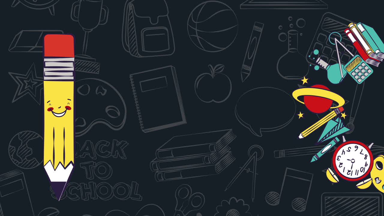 возвращение в школу анимация 4k
