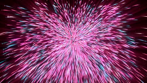 Abstract Colorful Fireworks Background
