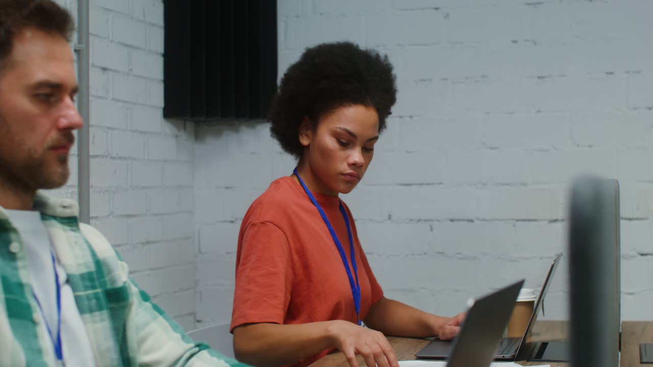 Business Meeting in a Modern Office