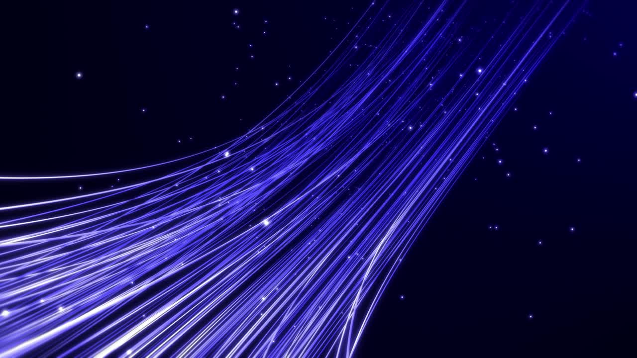 Abstract Data Tunnel. Futuristic Data And Computer Network. Perfect Loop.