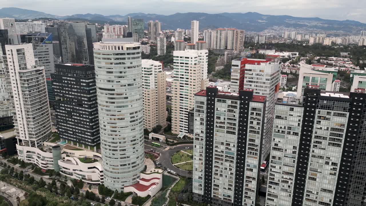 edificios de santa fe, ciudad de méxico