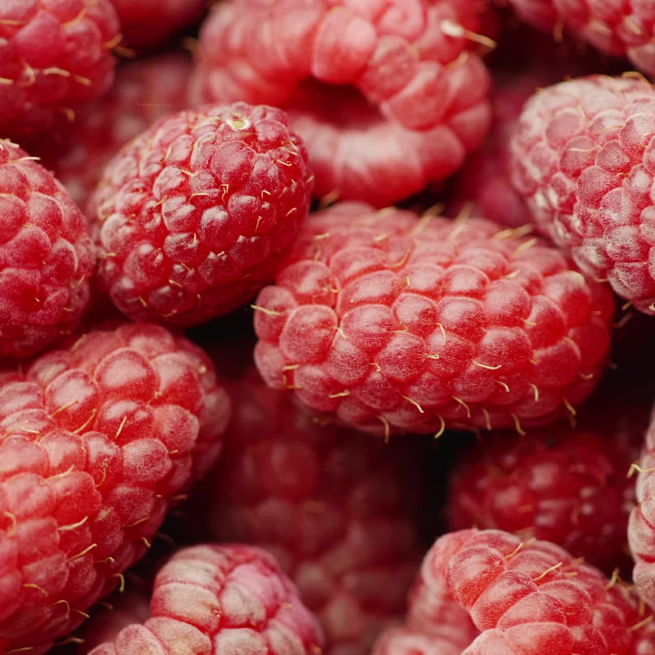 육즙이 많은 붉은 나무 딸기 흰색 배경에 스핀