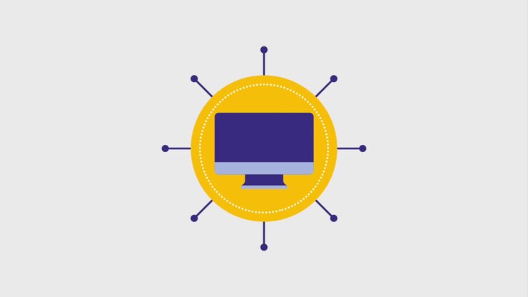 computer device digital monitor label