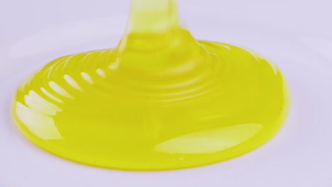 pour fresh pure honey into a plate healthy eating and healthy foods 4k 10 bit video