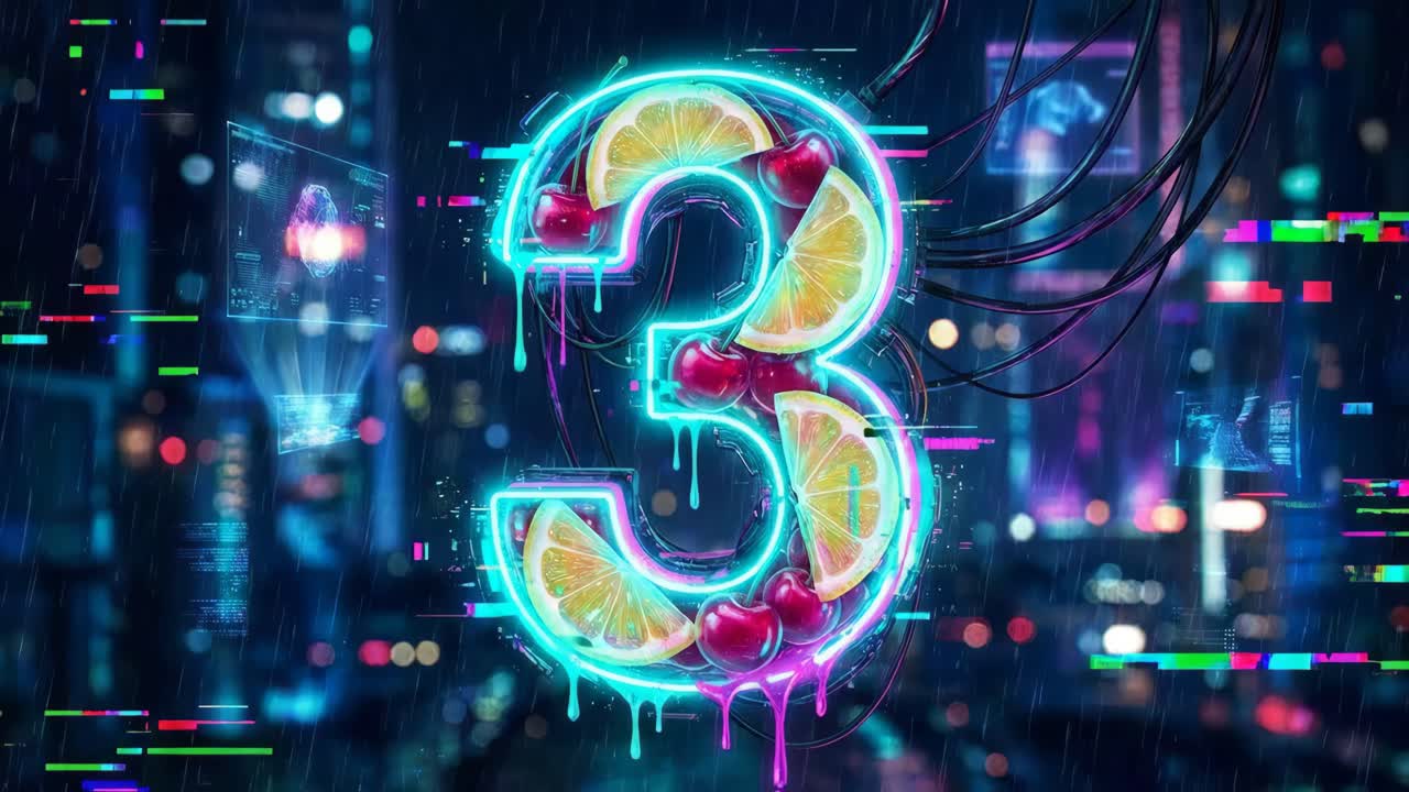 Cyberpunk Numero Tre con Frutta