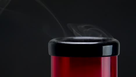 red bong smoke of weed