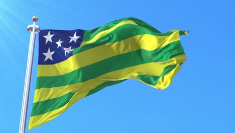 bandera del estado de goias, brasil