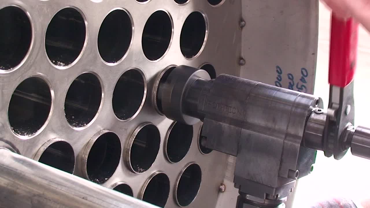 응축기, 증발기, 열교환기, 내부 튜브 패턴