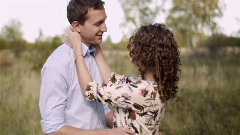 Medium-Shot-Of-Loving-Couple-Walking-Together