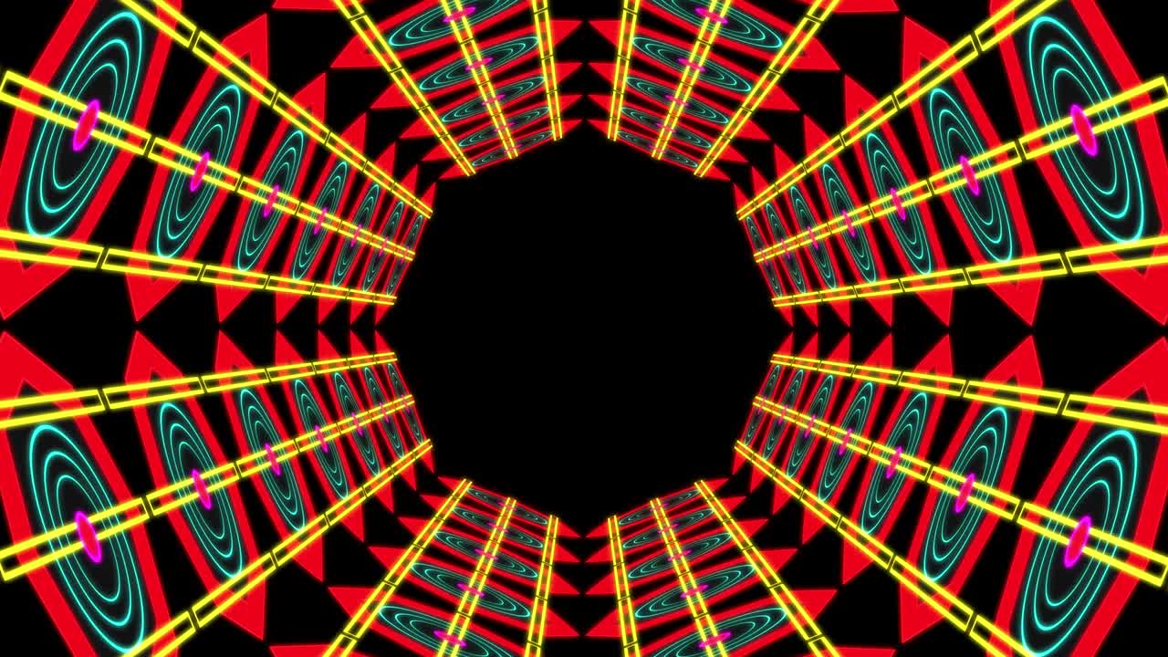 el progreso del túnel cibernético animación gráficos de movimiento