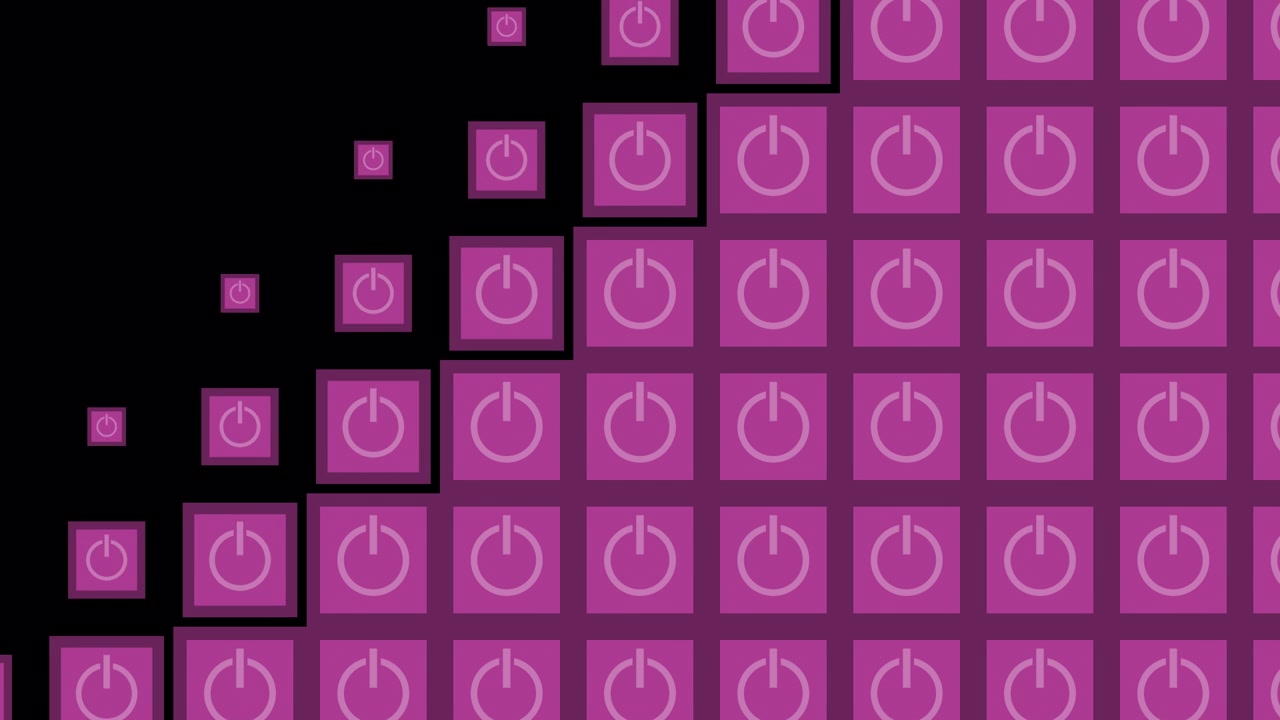Power Block tile wave Transitions. 1080p - 30 fps - Alpha Channel (4)