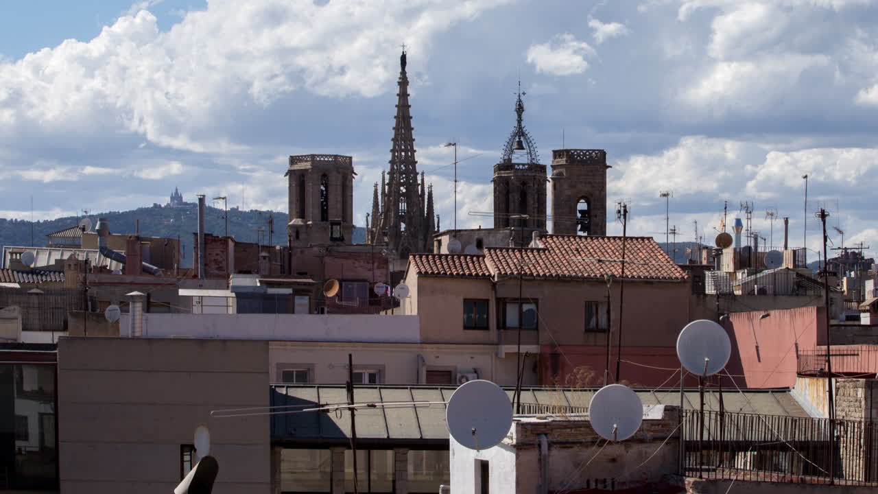 Barcelona Rooftops 4K 13
