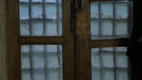 The doors and windows of an old house