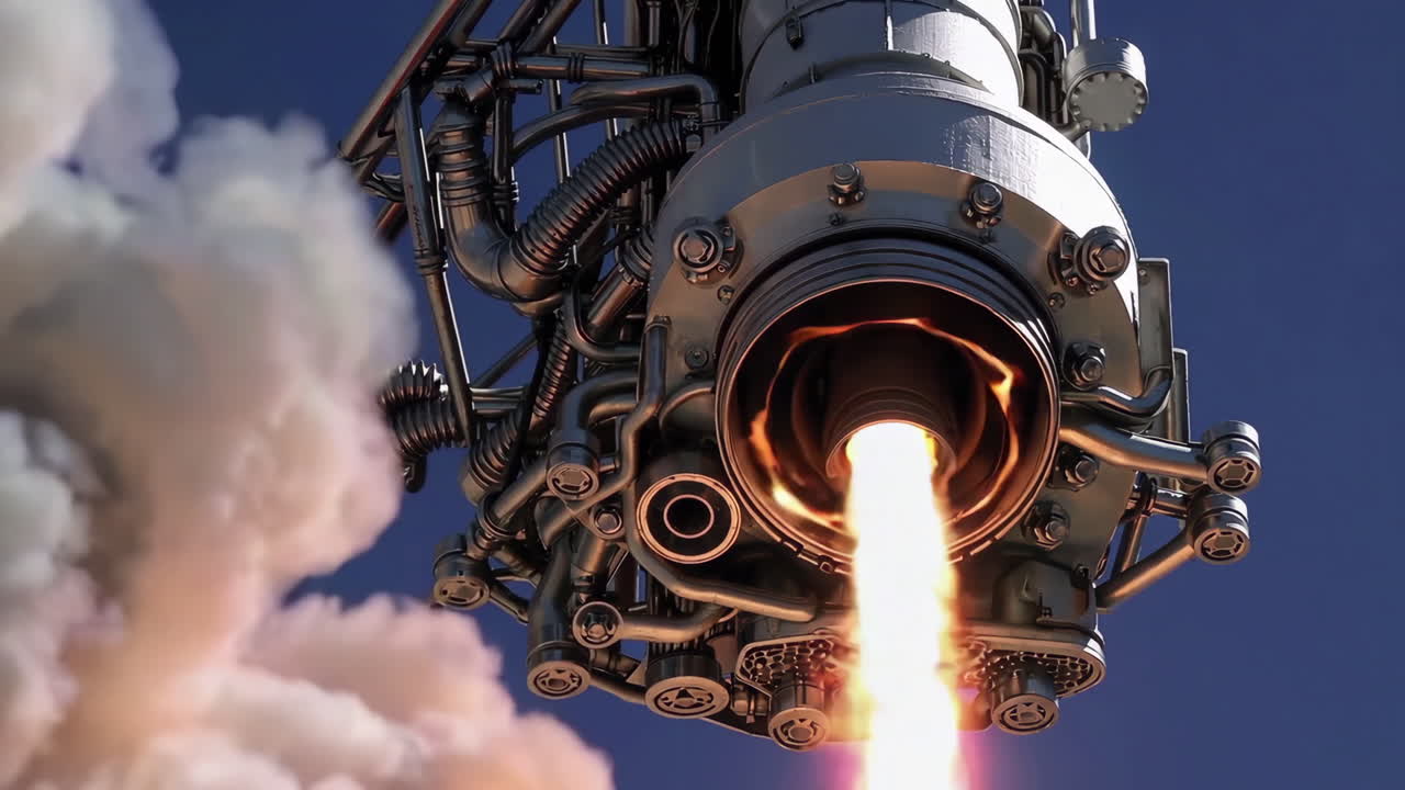 Rocket Engine Launch