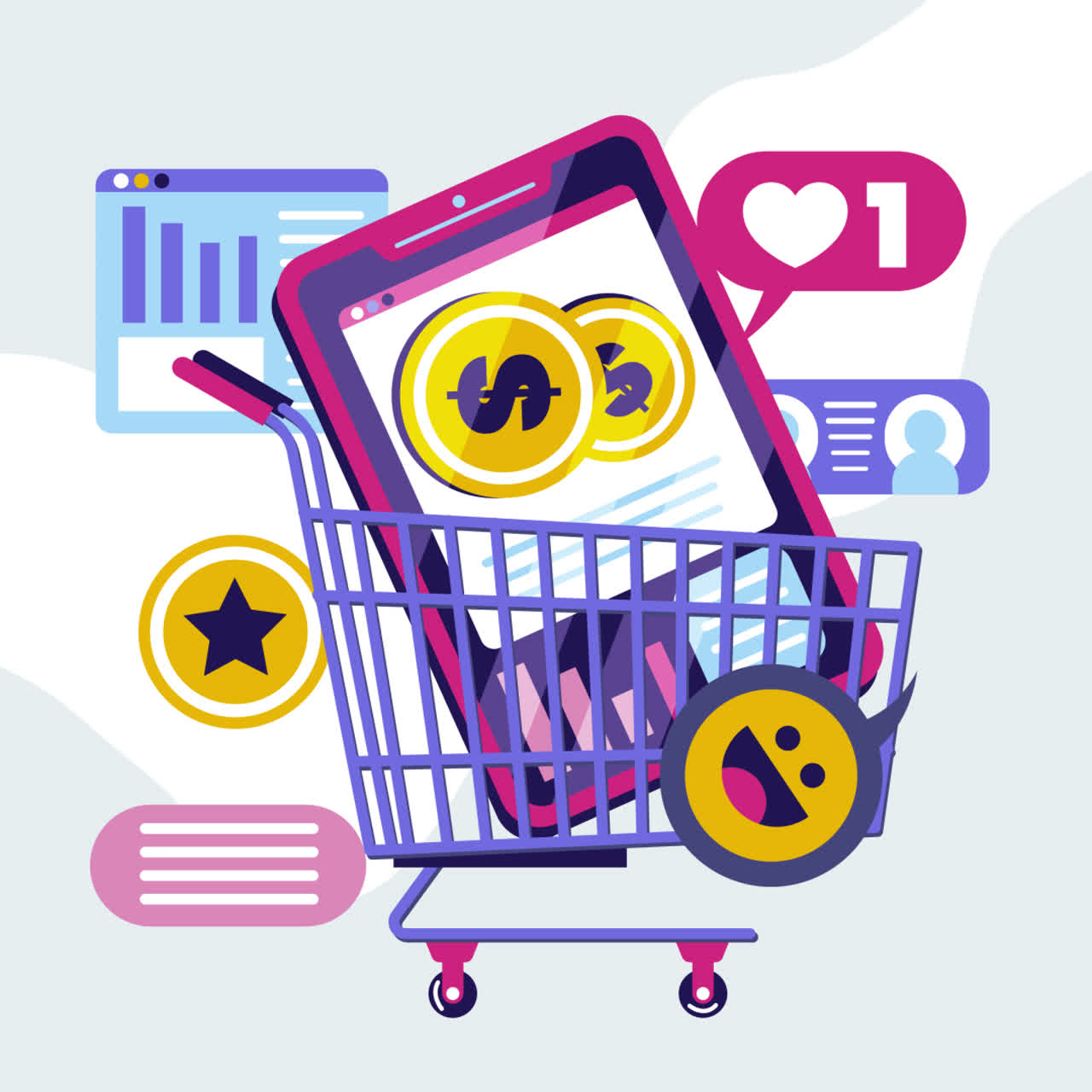 모바일 상거래 및 소셜 미디어 마케팅