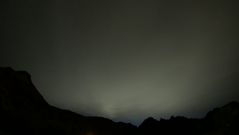night-lapse of the stars in southern utah